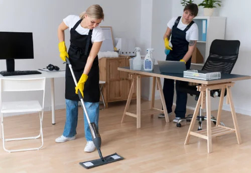 Nettoyage de bureau professionnel à Vaux-Villaine